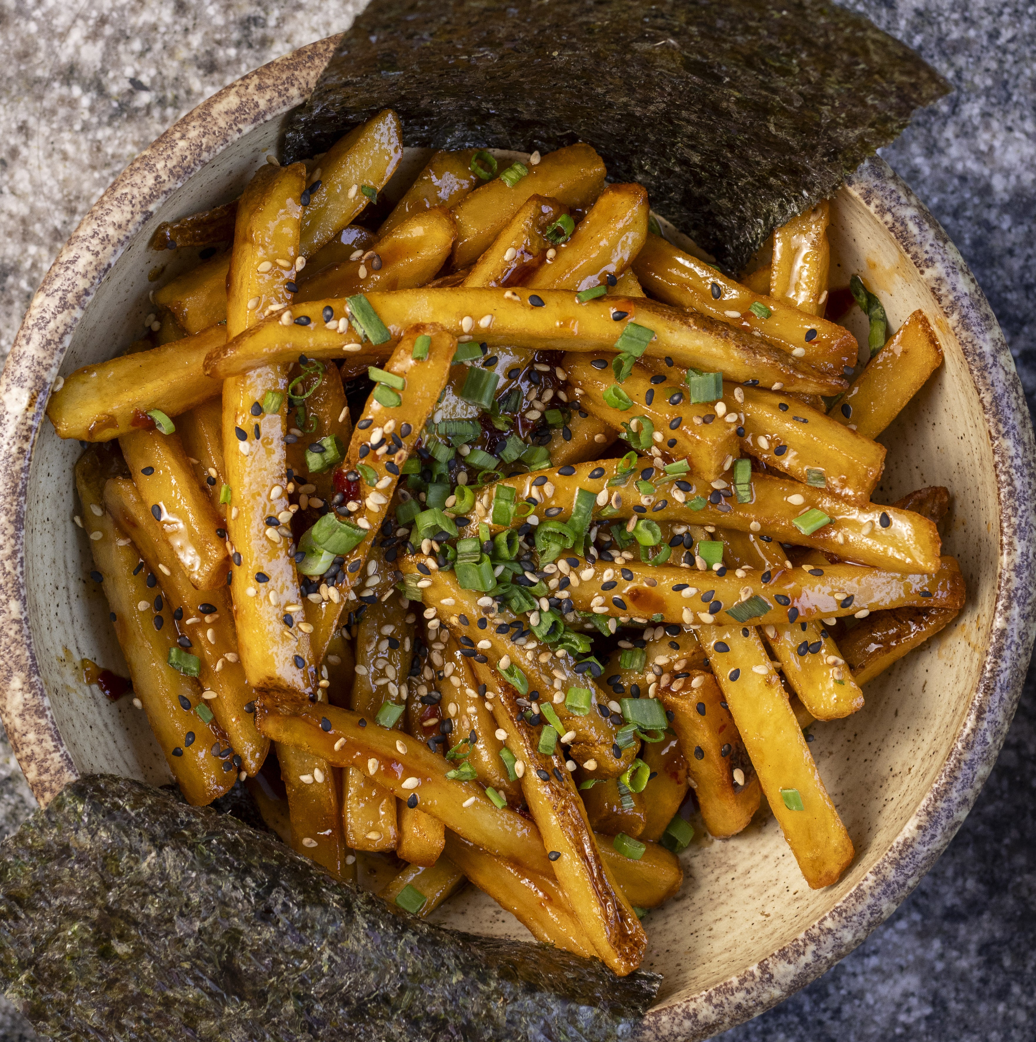 Korean Garlic Fries