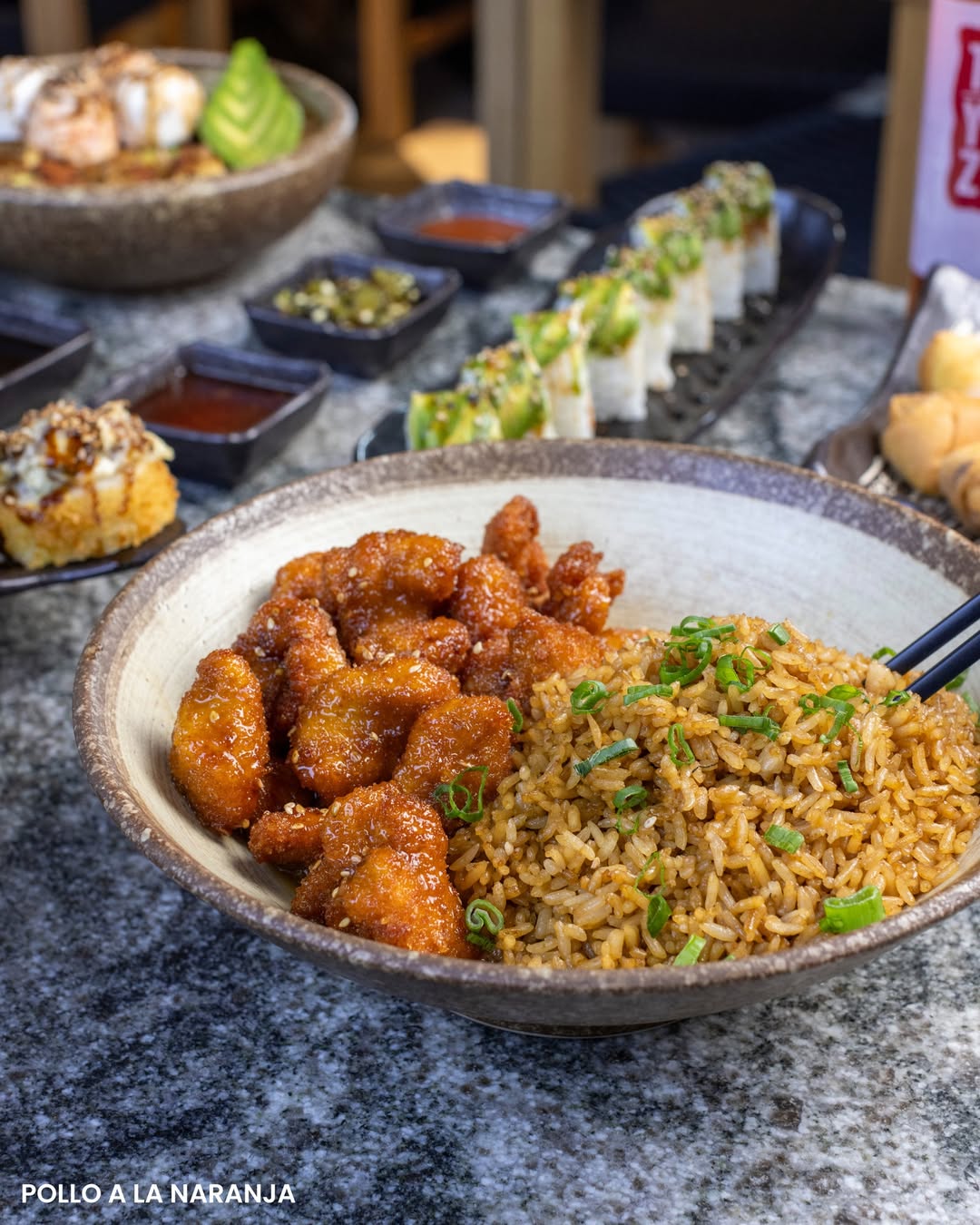 Pollo a la Naranja